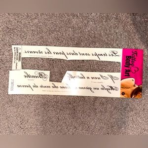 Body art tattoos bundle